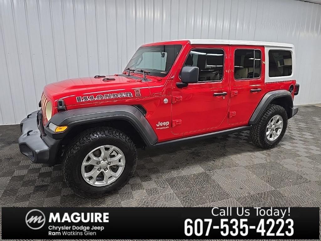 used 2021 Jeep Wrangler Unlimited car, priced at $28,499