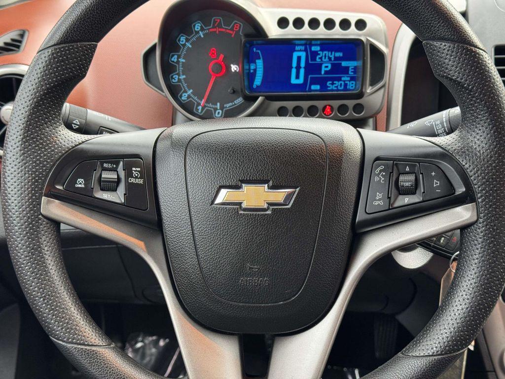 used 2015 Chevrolet Sonic car, priced at $10,000