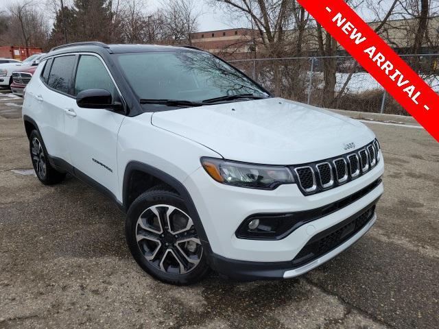 used 2024 Jeep Compass car, priced at $18,000