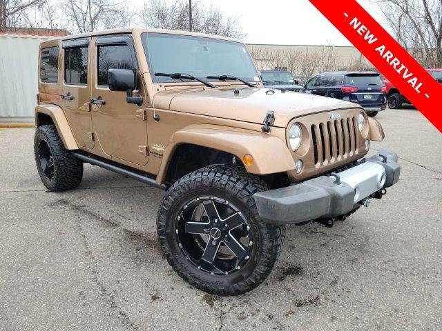 used 2015 Jeep Wrangler Unlimited car, priced at $14,000
