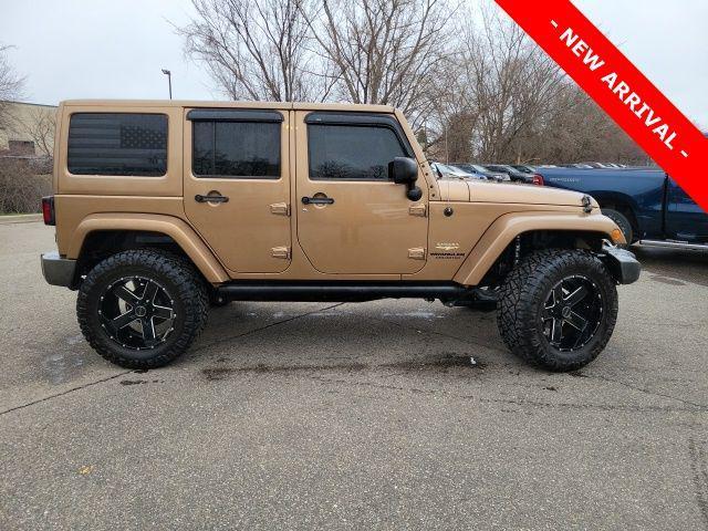 used 2015 Jeep Wrangler Unlimited car, priced at $14,000