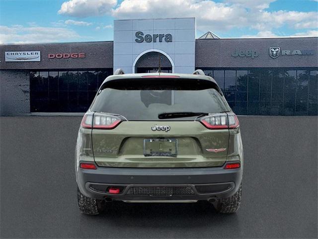 used 2021 Jeep Cherokee car, priced at $18,000