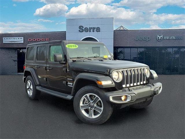 used 2018 Jeep Wrangler Unlimited car, priced at $17,000
