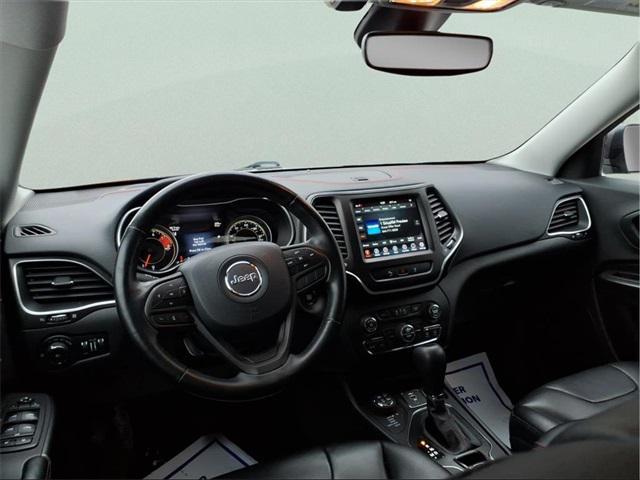 used 2021 Jeep Cherokee car, priced at $17,500