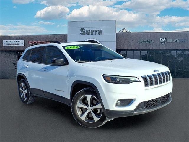 used 2022 Jeep Cherokee car, priced at $24,500