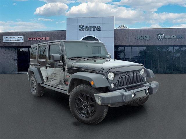 used 2017 Jeep Wrangler Unlimited car, priced at $17,000
