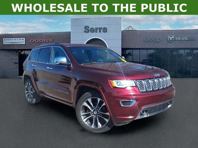 used 2017 Jeep Grand Cherokee car, priced at $13,500