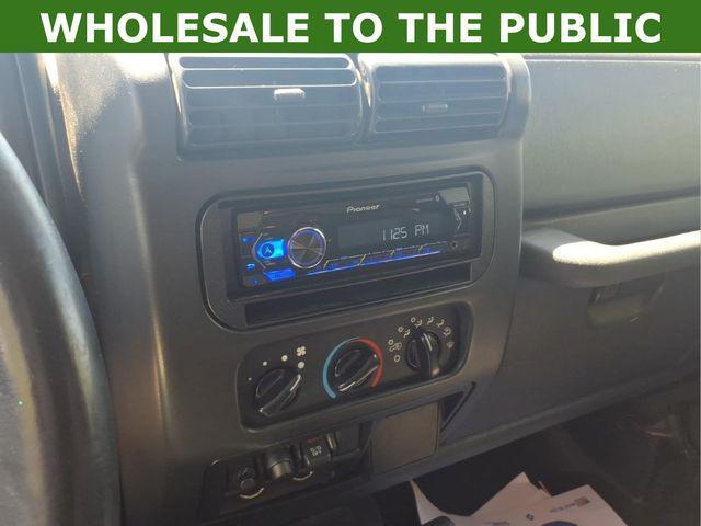 used 2005 Jeep Wrangler car, priced at $11,000