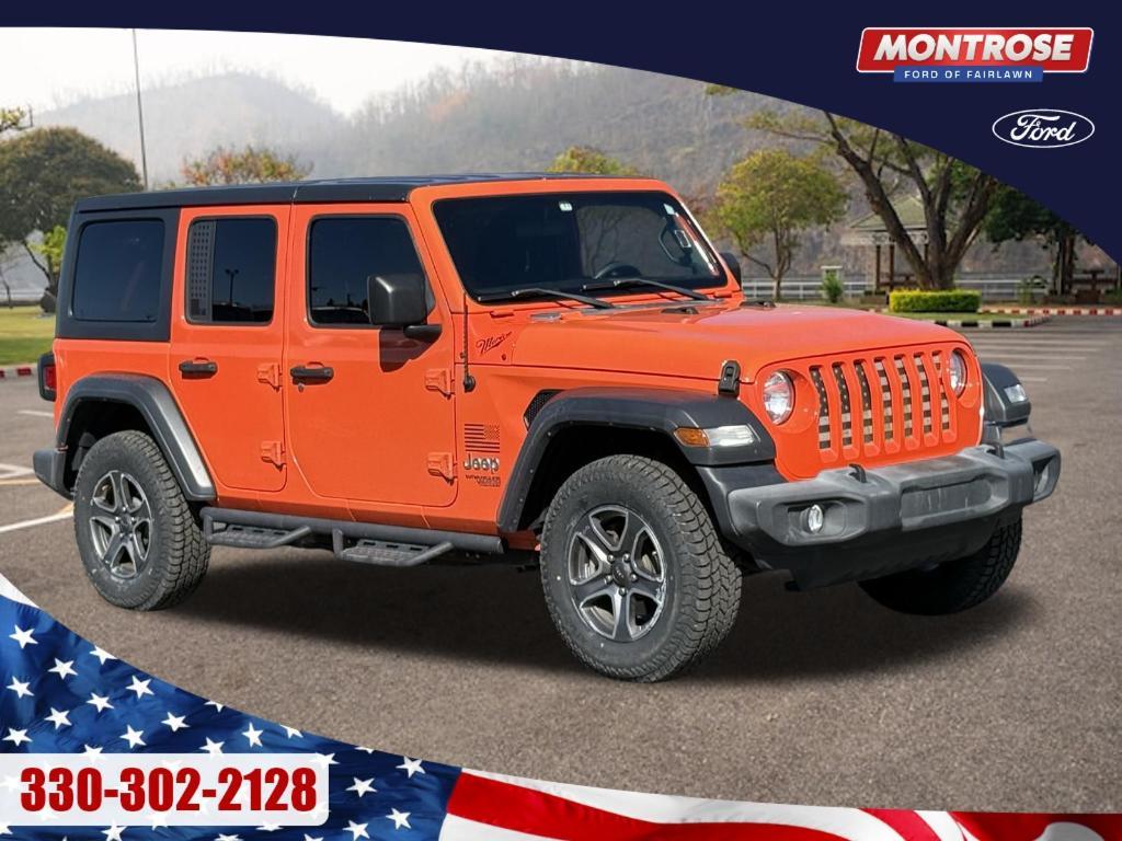 used 2019 Jeep Wrangler Unlimited car, priced at $20,239