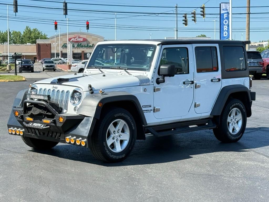 used 2016 Jeep Wrangler Unlimited car, priced at $15,794
