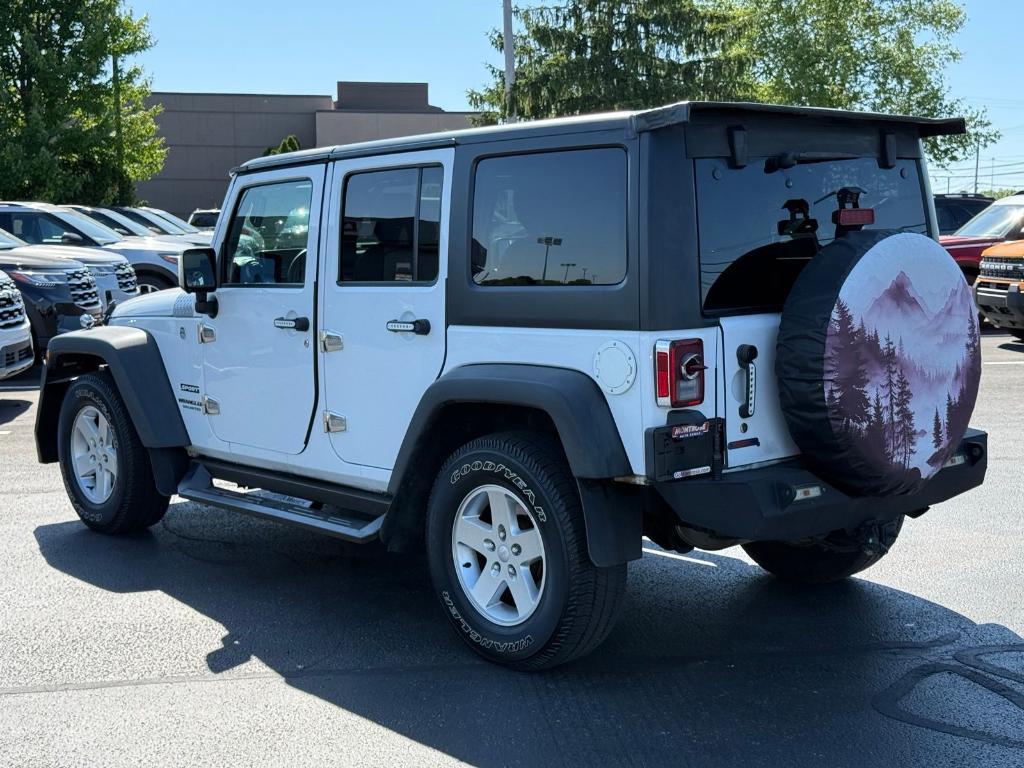 used 2016 Jeep Wrangler Unlimited car, priced at $15,794