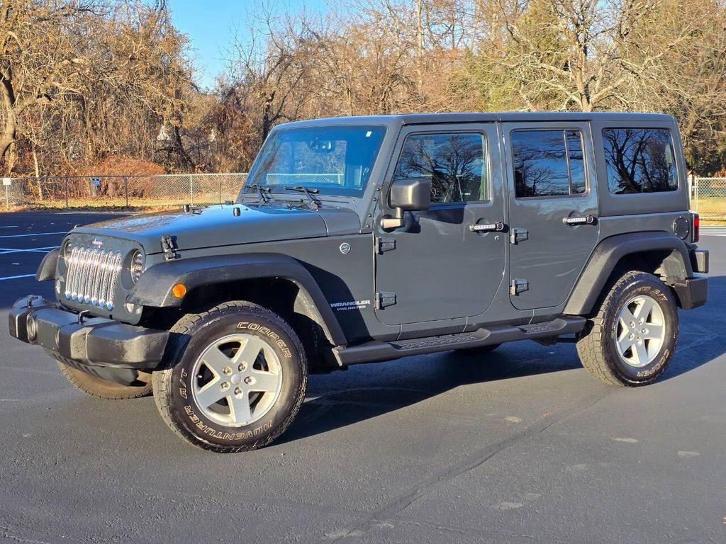used 2017 Jeep Wrangler Unlimited car, priced at $15,995
