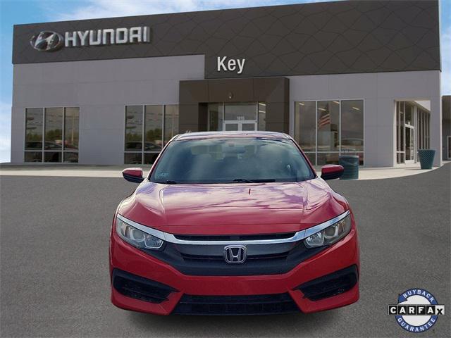 used 2016 Honda Civic car, priced at $13,495