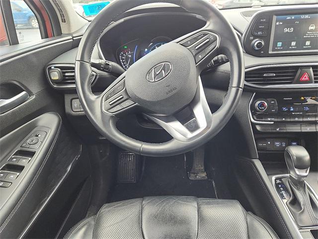 used 2020 Hyundai Santa Fe car, priced at $15,995