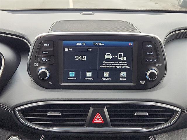 used 2020 Hyundai Santa Fe car, priced at $15,995