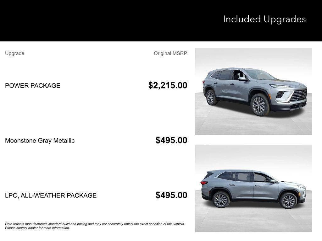 new 2026 Buick Enclave car, priced at $47,550