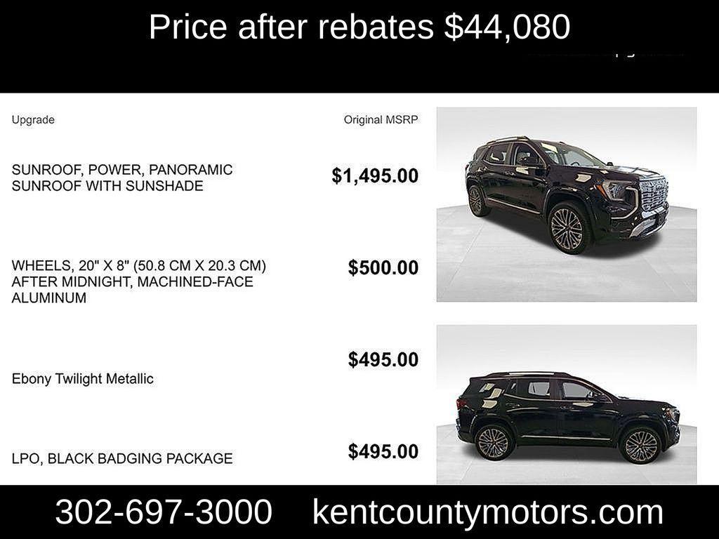 new 2026 GMC Terrain car, priced at $44,080