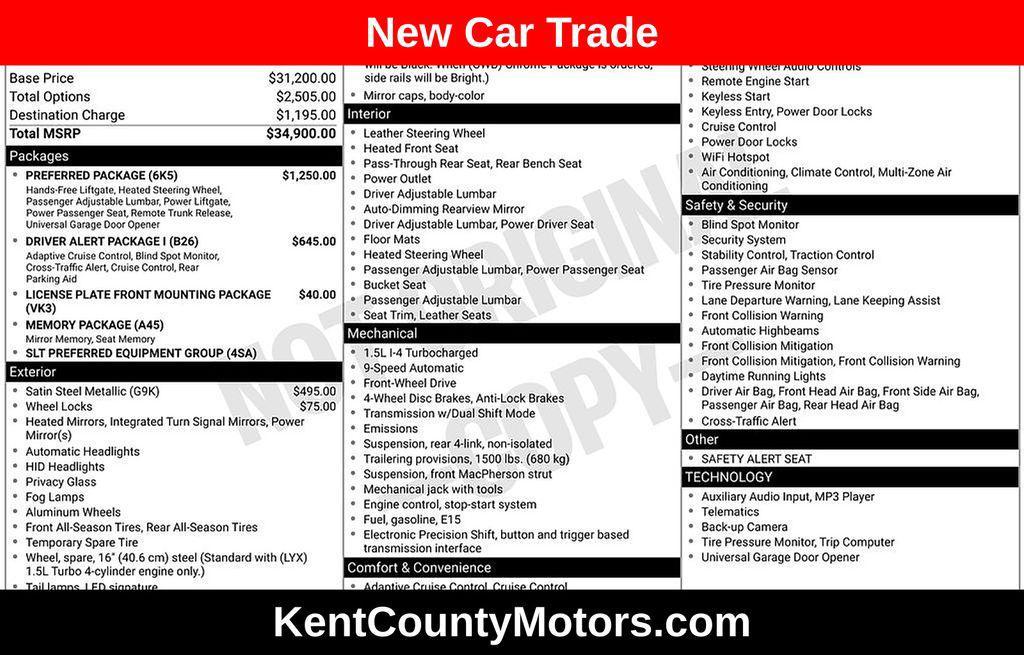 used 2020 GMC Terrain car, priced at $19,900