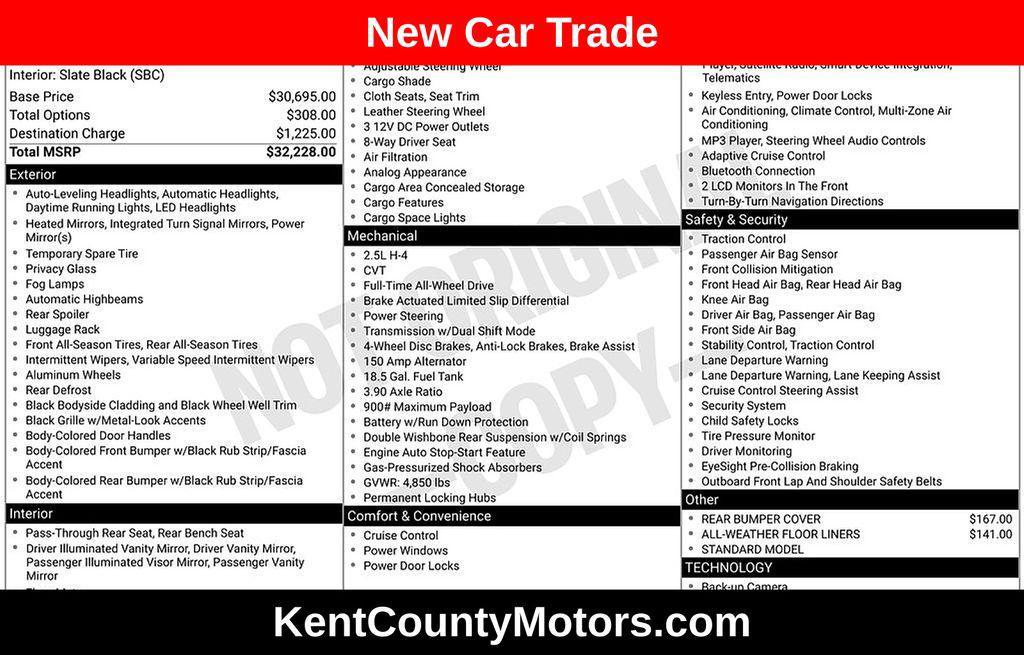 used 2023 Subaru Outback car, priced at $26,500