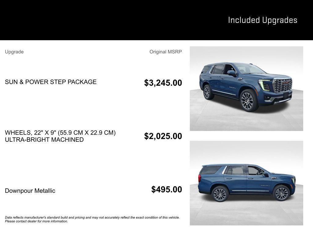 new 2026 GMC Yukon car, priced at $88,735