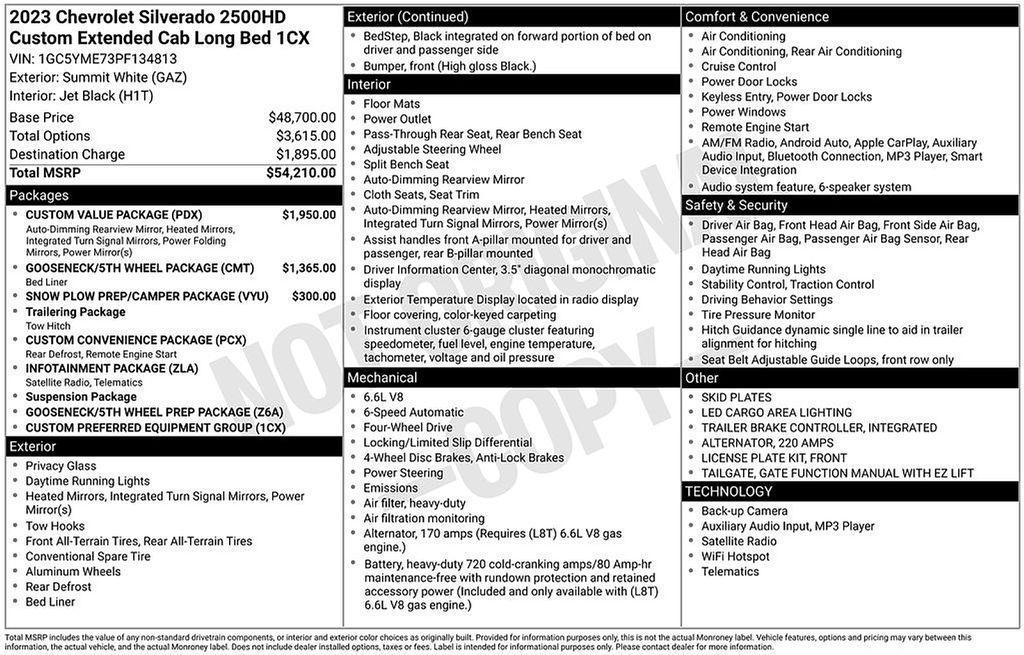 used 2023 Chevrolet Silverado 2500 car, priced at $38,500