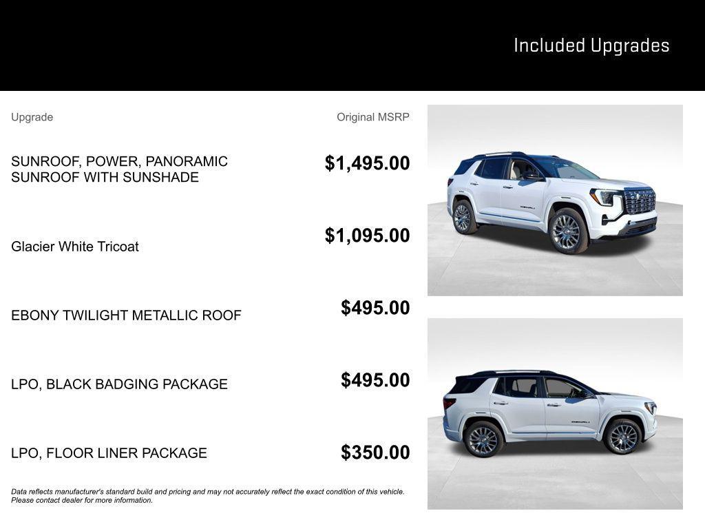 new 2026 GMC Terrain car, priced at $45,525