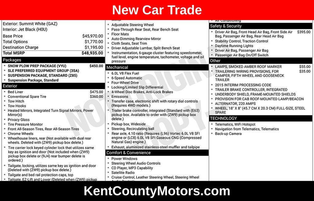 used 2015 GMC Sierra 3500 car, priced at $25,000