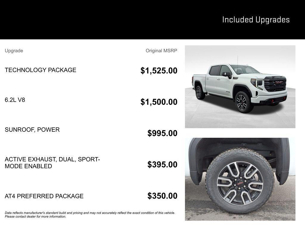 new 2026 GMC Sierra 1500 car, priced at $67,810