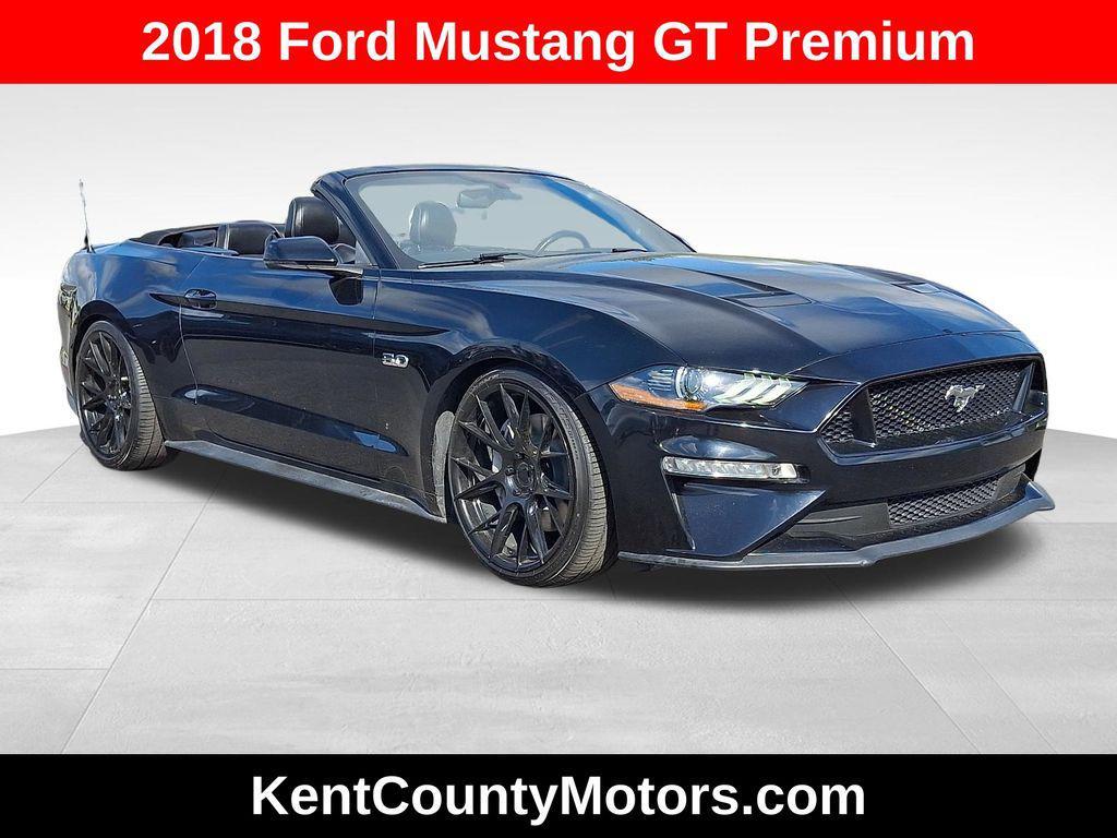 used 2018 Ford Mustang car, priced at $27,275