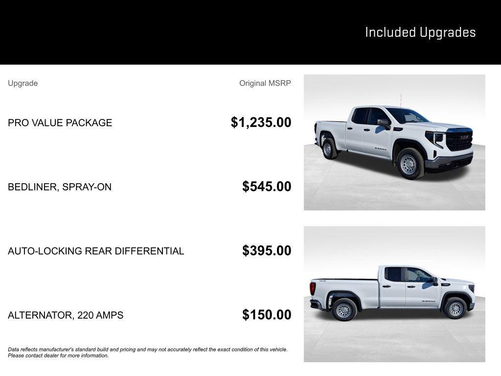 new 2026 GMC Sierra 1500 car, priced at $39,520