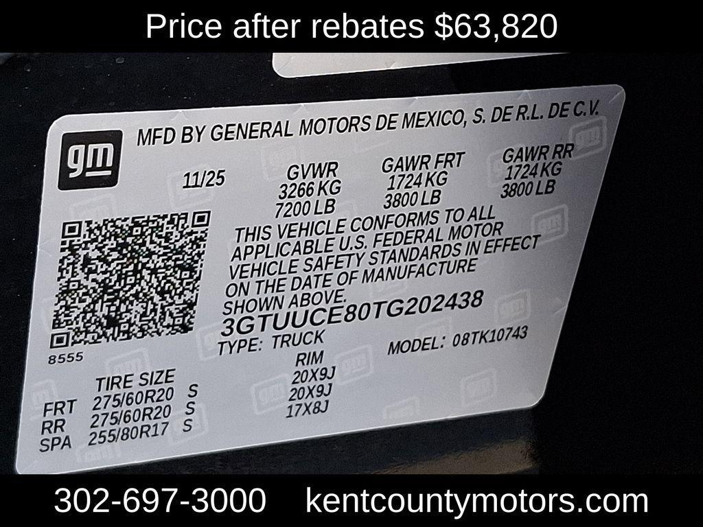 new 2026 GMC Sierra 1500 car, priced at $59,845