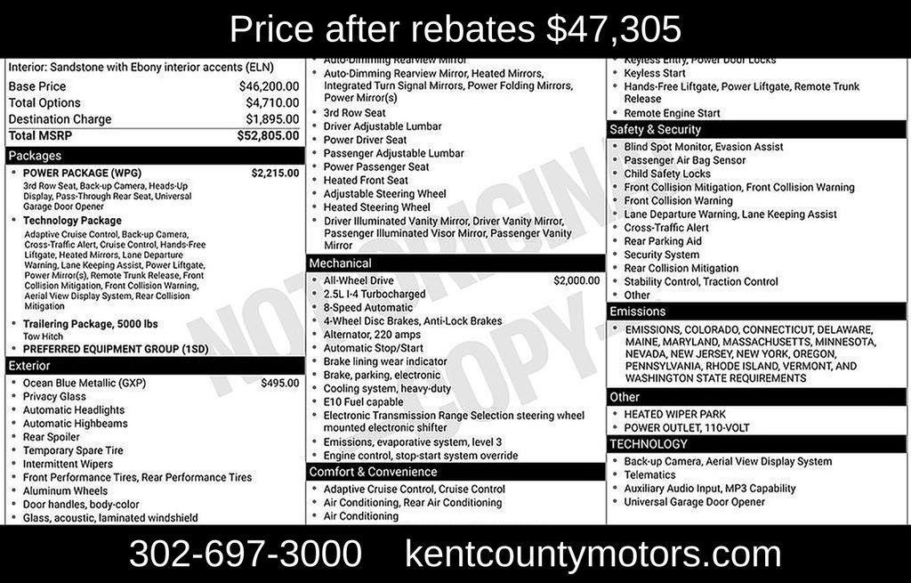 new 2026 Buick Enclave car, priced at $47,305