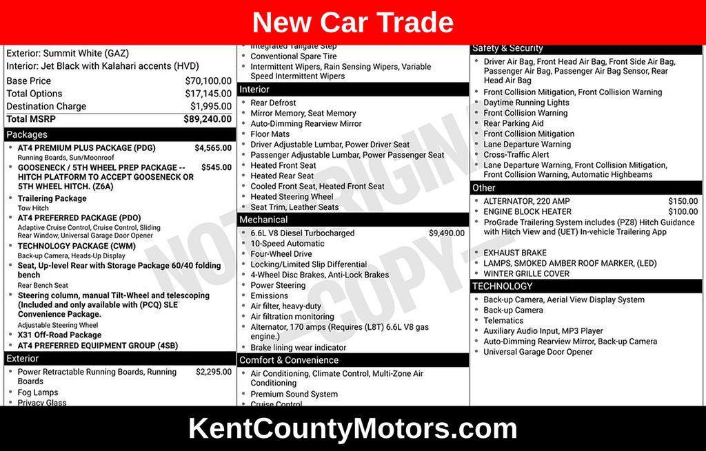 used 2024 GMC Sierra 2500 car, priced at $70,000