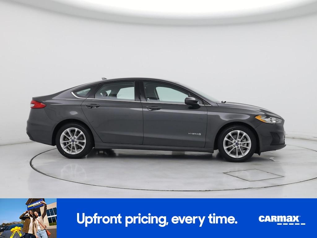 used 2019 Ford Fusion Hybrid car, priced at $15,998