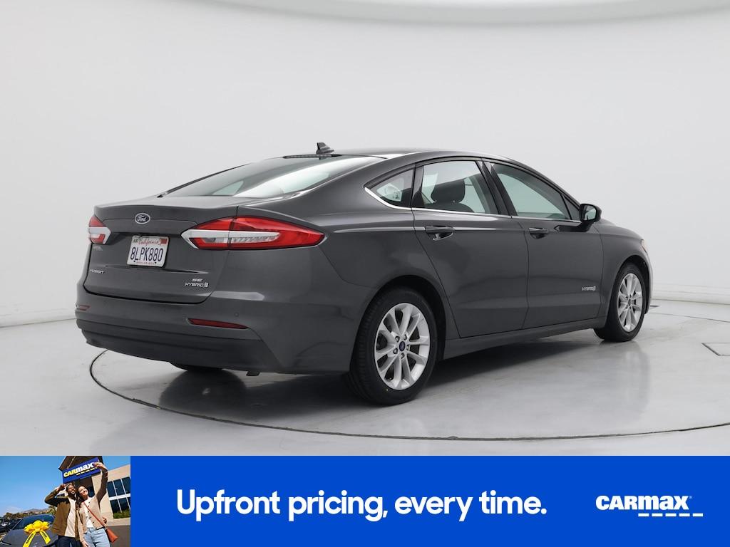 used 2019 Ford Fusion Hybrid car, priced at $15,998