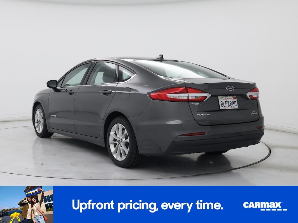 used 2019 Ford Fusion Hybrid car, priced at $15,998