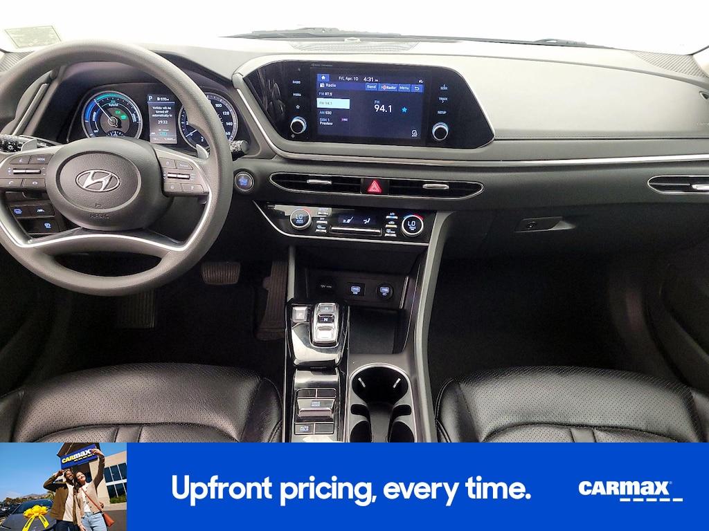 used 2023 Hyundai Sonata Hybrid car, priced at $21,998