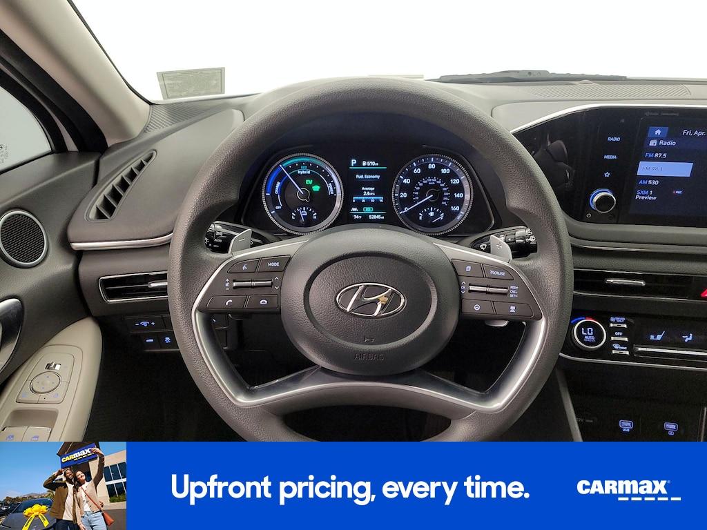 used 2023 Hyundai Sonata Hybrid car, priced at $21,998