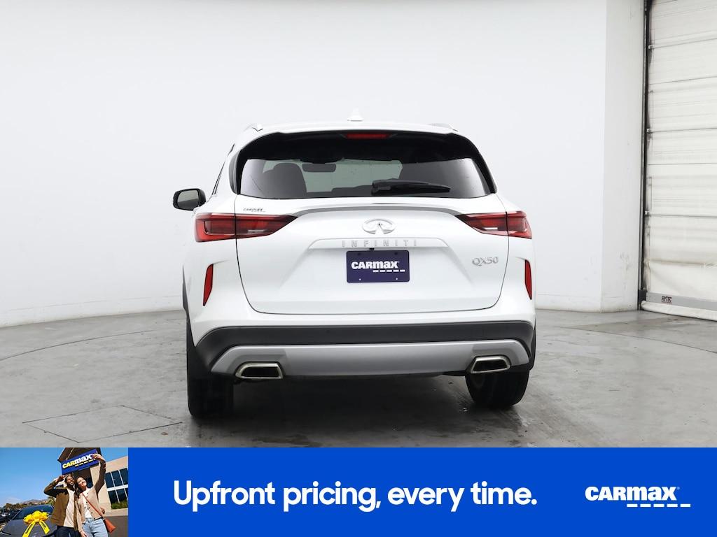 used 2024 INFINITI QX50 car, priced at $30,998