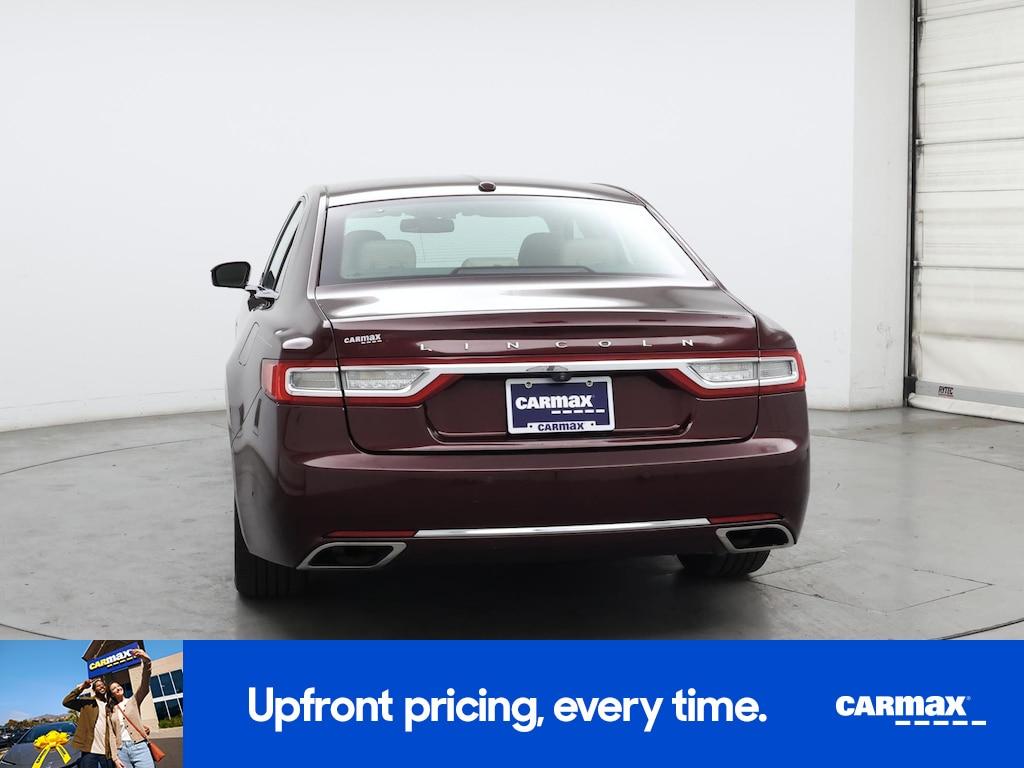 used 2017 Lincoln Continental car, priced at $22,998