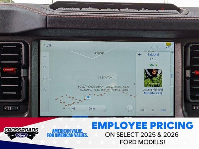 new 2025 Ford Bronco car, priced at $85,566
