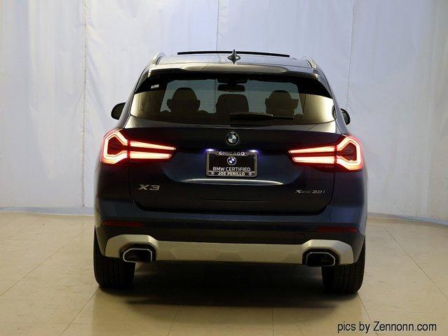 used 2022 BMW X3 car, priced at $32,788
