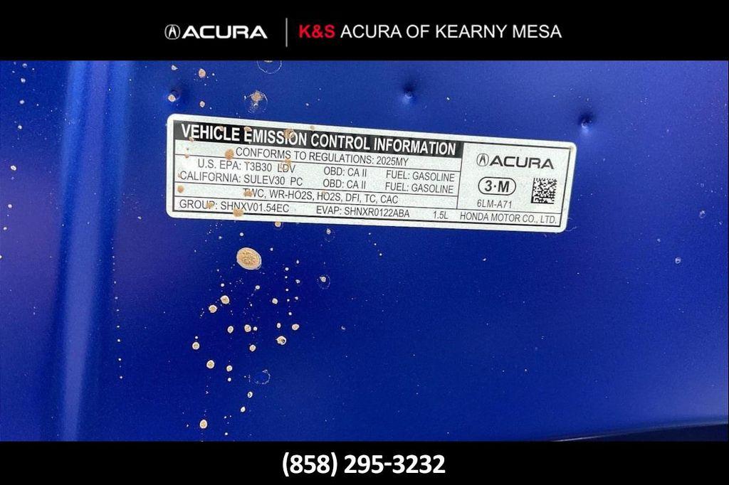 new 2025 Acura Integra car, priced at $39,795