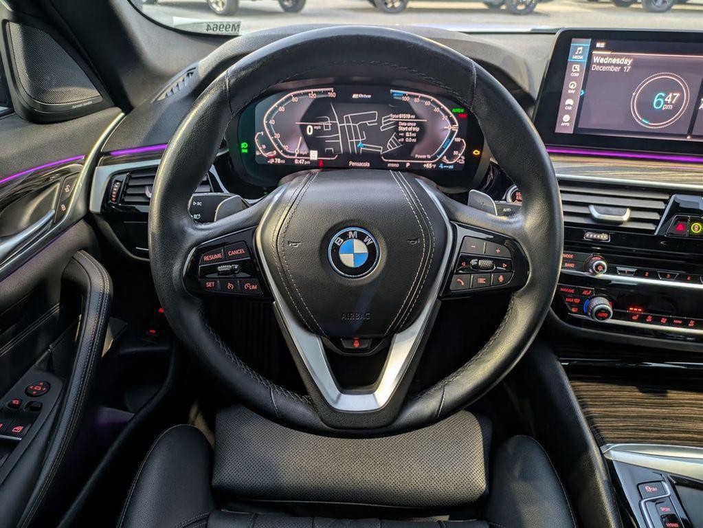 used 2023 BMW 530e car, priced at $27,136
