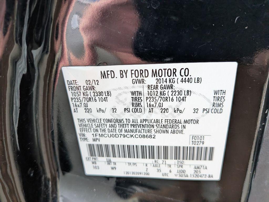 used 2012 Ford Escape car, priced at $5,500