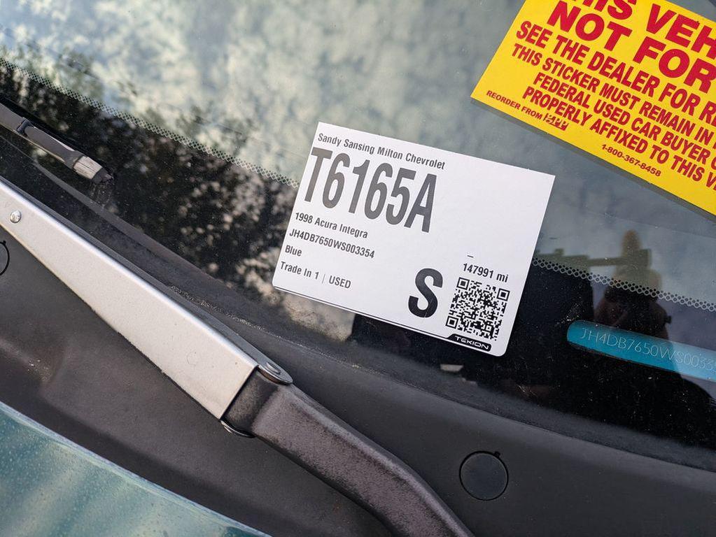 used 1998 Acura Integra car, priced at $3,995