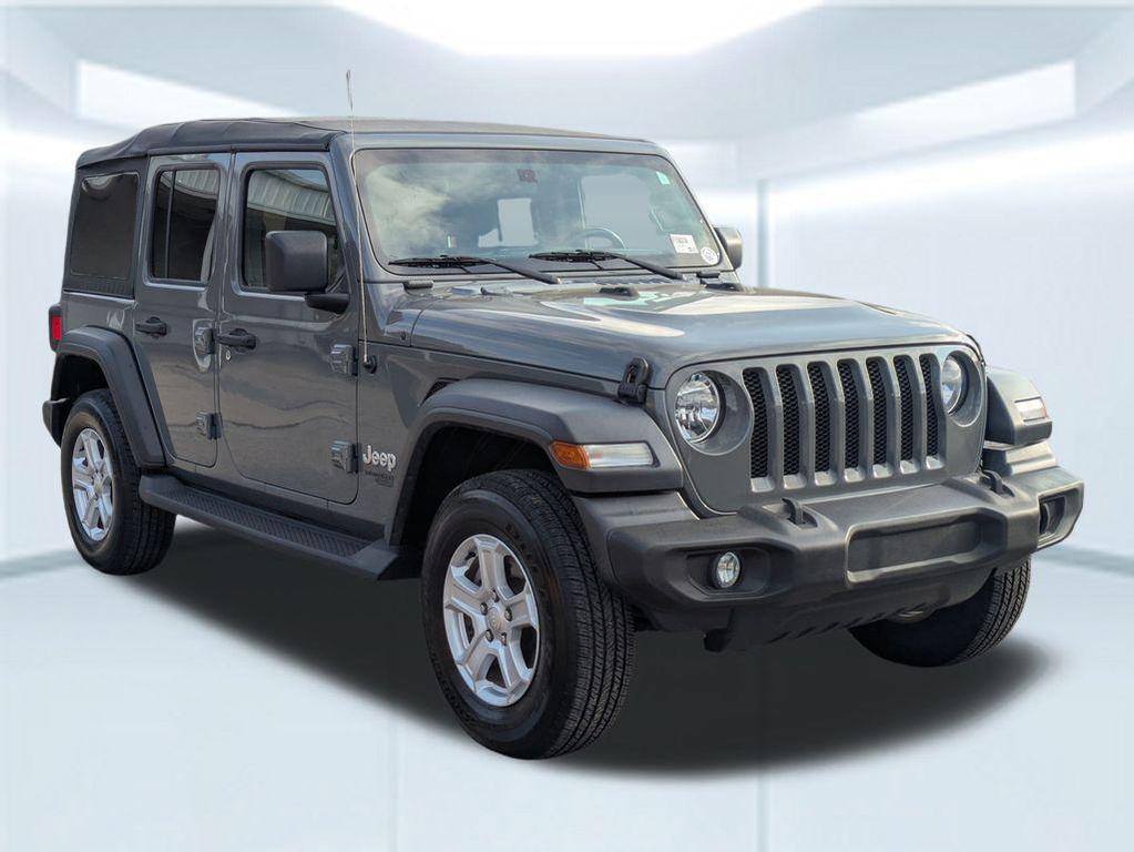 used 2020 Jeep Wrangler Unlimited car, priced at $23,990