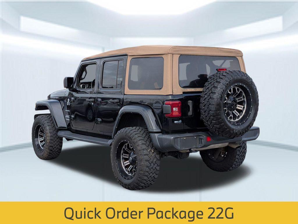 used 2022 Jeep Wrangler Unlimited car, priced at $35,153