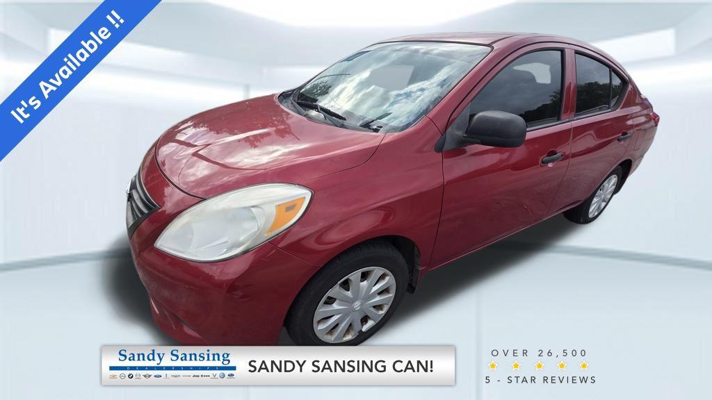 used 2014 Nissan Versa car, priced at $3,995