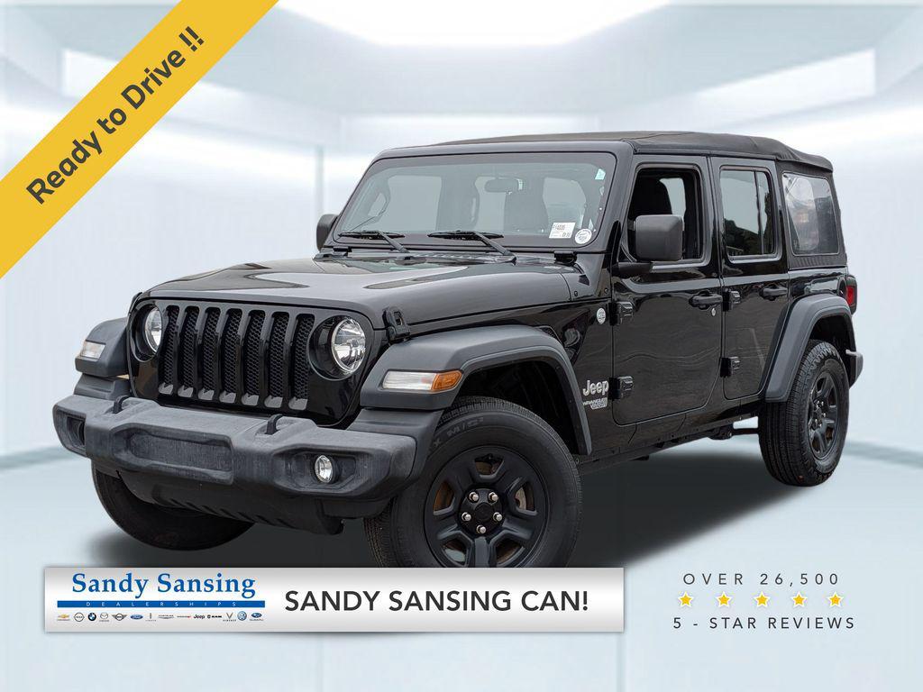 used 2019 Jeep Wrangler Unlimited car, priced at $25,310